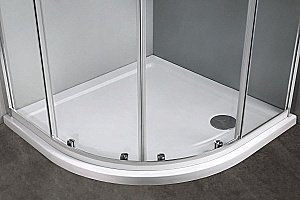 Душевой уголок Vincea Scala VSQ-2SC900CL 90x90 стекло прозрачное/профиль хром купить в интернет-магазине Sanbest