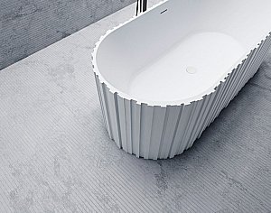 Ванна Abber Stein 170x75 AS9653 белая матовая купить в интернет-магазине Sanbest