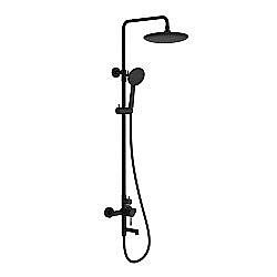 Душевая система Vincea Desire VSFS-1D1MB черная матовая купить в интернет-магазине сантехники Sanbest