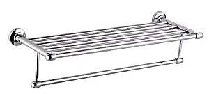 Полка CeramaLux Bianco 52010 хром купить в интернет-магазине сантехники Sanbest