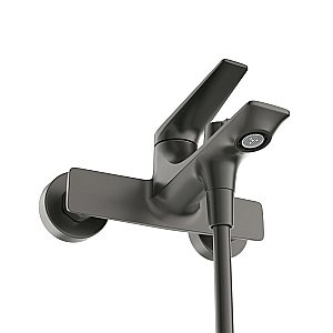 Смеситель для ванны Cezares LINER-VD-GM матовая оружейная сталь купить в интернет-магазине сантехники Sanbest