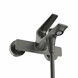 Смеситель для ванны Cezares LINER-VD-GM матовая оружейная сталь купить в интернет-магазине сантехники Sanbest