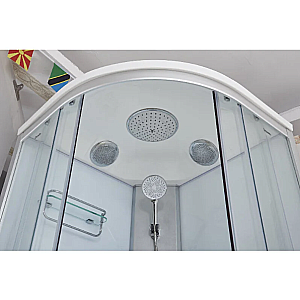 Душевая кабина Timo Imwei 90х90 XDM-09CW стекло прозрачное/профиль серебро купить в интернет-магазине Sanbest