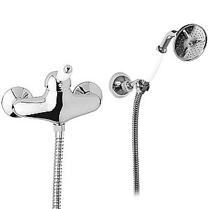 Смеситель для душа Cezares ELITE-D-01-Bi хром купить в интернет-магазине сантехники Sanbest