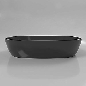 Раковина накладная WhiteCross Opal 56 0709.056038.101 черная купить в интернет-магазине Sanbest