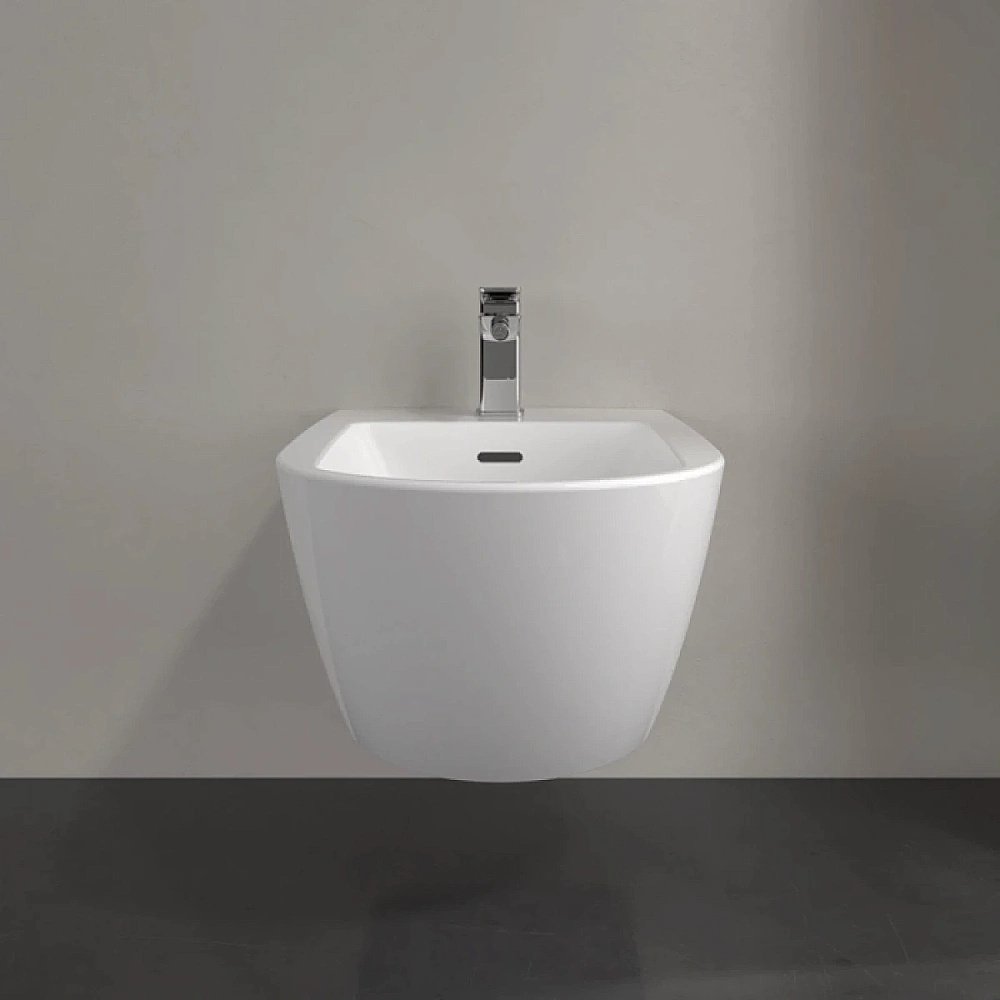 Биде подвесное Villeroy&Boch Subway 3.0 447000R1 альпийский белый купить в интернет-магазине Sanbest