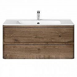 Тумба под раковину Vincea Vico 100 коричневая купить в интернет-магазине сантехники Sanbest