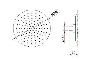 Душевая система Berges VENTAS 73003 хром купить в интернет-магазине сантехники Sanbest