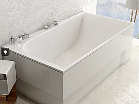 Акриловая ванна Boomerang 190x90 левая купить в интернет-магазине сантехники Sanbest