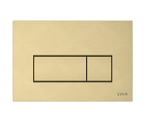 Кнопка для инсталляции Vitra Root Square 740-2325 шлифованное золото купить в интернет-магазине сантехники Sanbest