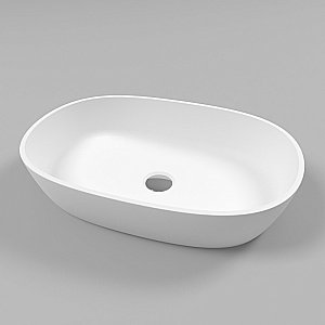 Раковина накладная WhiteCross OPAL 56 0709.056038.200 белая матовая купить в интернет-магазине Sanbest