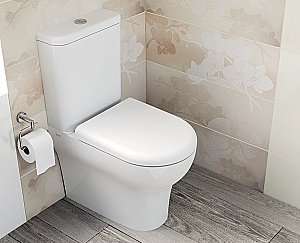 Унитаз Vitra Zentrum 9012B003-7202 с бачком, с крышкой микролифт, белый купить в интернет-магазине Sanbest