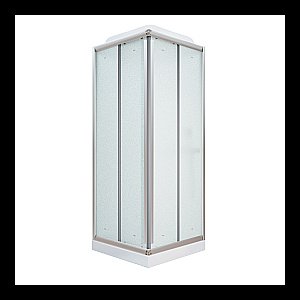 Душевая кабина Parly FQ811, ABS-пластик, матовое стекло, тропический душ купить в интернет-магазине Sanbest