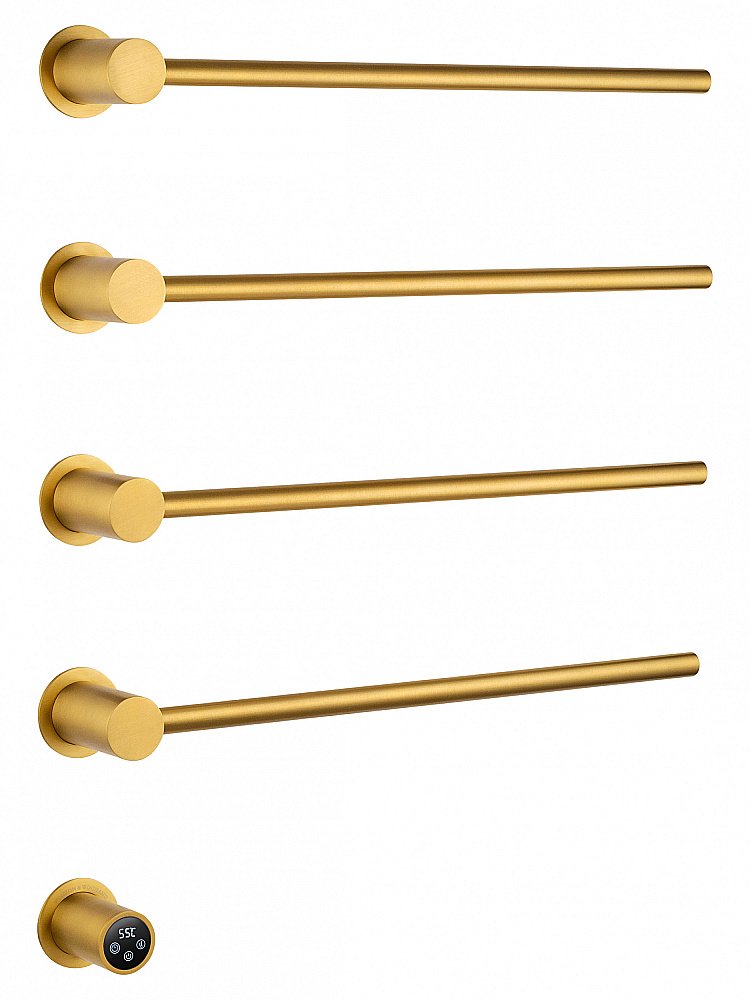 Полотенцесушитель электрический встраиваемый WONZON & WOGHAND HAMBURG, Золото (WW-AL314-G) купить в интернет-магазине сантехники Sanbest