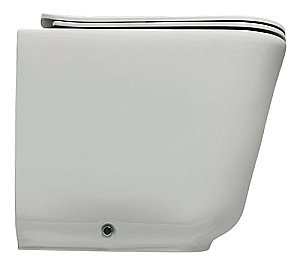 Унитаз приставной Kerasan Tribeca 5118 Белый Матовый, безободковый купить в интернет-магазине Sanbest