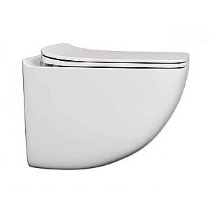 Унитаз Caprigo Modern Comfort C-1303 безободковый, с крышкой микролифт, белый купить в интернет-магазине Sanbest