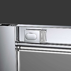 Душевая дверь Vincea Alpha VDS-3AL120CLB профиль черный/стекло прозрачное купить в интернет-магазине Sanbest