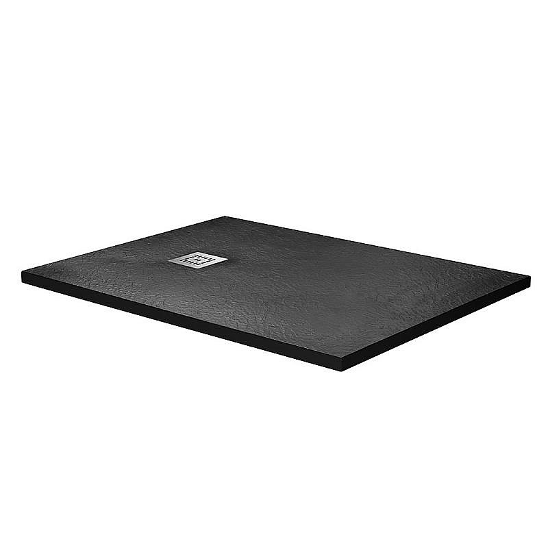 Душевой поддон BelBagno UNO TRAY-MR-UNO-AH-120/90-35-NERO-CR 120х90 черный купить в интернет-магазине Sanbest