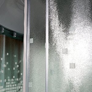 Душевая кабина DTO L 990 с гидромассажем и пультом 90х90 купить в интернет-магазине Sanbest