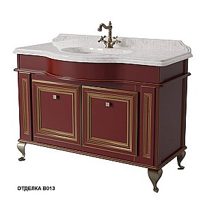 Тумба с раковиной со столешницей Caprigo Fresco 120 для ванной в интернет-магазине Sanbest