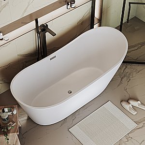 Ванна акриловая Grossman Galaxy GR-2102M 170x75 белая матовая купить в интернет-магазине Sanbest