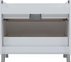 Тумба с раковиной Aquanet Нота New 100 344148+284116 дуб веллингтон табак для ванной в интернет-магазине Sanbest