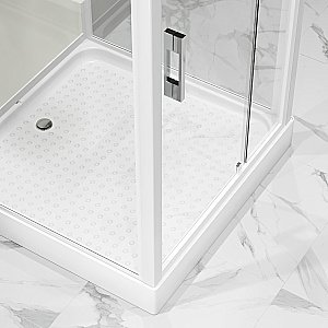 Душевая кабина Niagara Standart ST100/15Q/BK 100х100 стекло прозрачное/профиль белый купить в интернет-магазине Sanbest