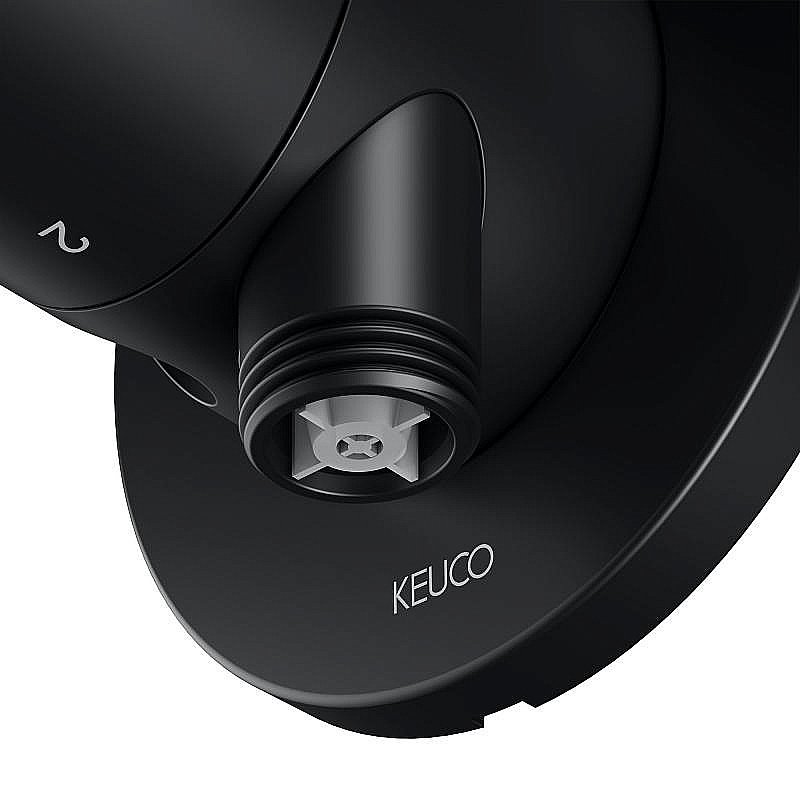 Дивертор KEUCO IXMO 59556370201 черный матовый для смесителя в интернет-магазине сантехники Sanbest