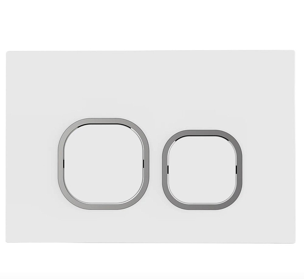 Унитаз подвесной WeltWasser BAMBERG 545+KEHLBACH 004 GL-WT+BAMBERG WT белый глянцевый, безободковый, с крышкой микролифт, с инсталляцией и белой кнопкой купить в интернет-магазине Sanbest