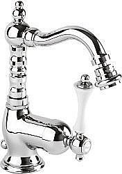 Смеситель для биде Cezares Margot BSM2-01 N хром/ручка черная купить в интернет-магазине сантехники Sanbest