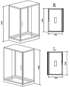 Душевая кабина Lagard TRIUMPH F купить в интернет-магазине Sanbest