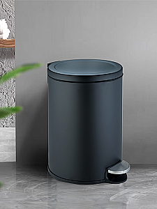 Ведро для мусора WeltWasser Lora 10000013406 черное матовое купить в интернет-магазине сантехники Sanbest