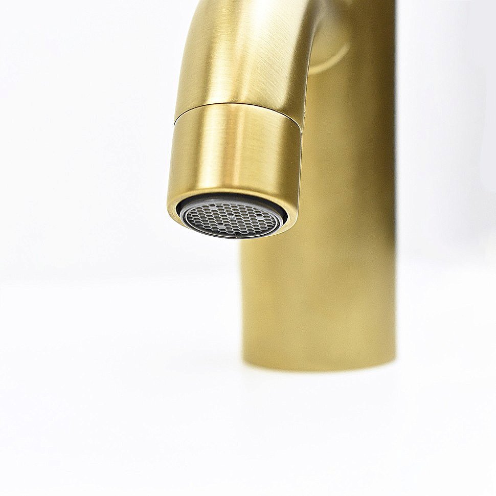 Смеситель для раковины PAINI Cox 78PJ205 золото матовое купить в интернет-магазине сантехники Sanbest