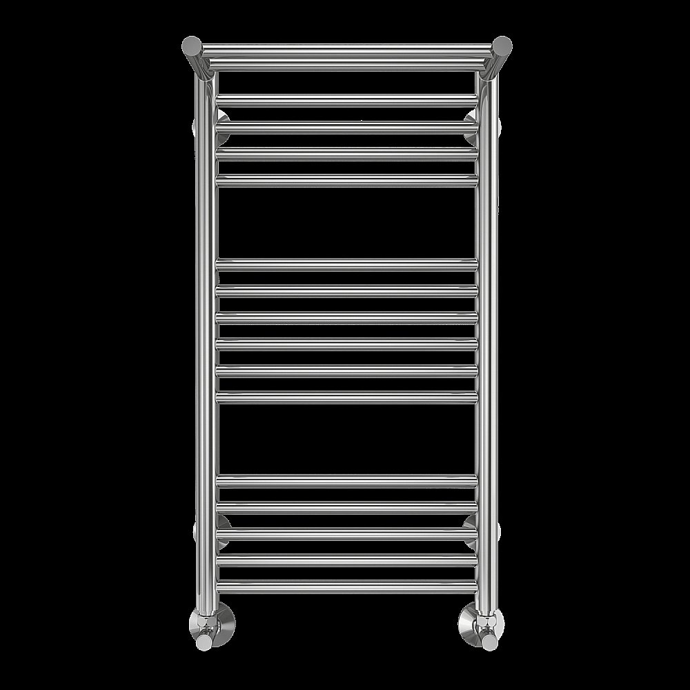 Полотенцесушитель водяной с полочкой Terminus Аврора П16 400х800 купить в интернет-магазине сантехники Sanbest