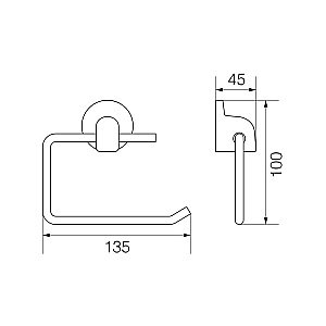 Держатель туалетной бумаги Veragio Oscar OSC-5280.CR купить в интернет-магазине сантехники Sanbest