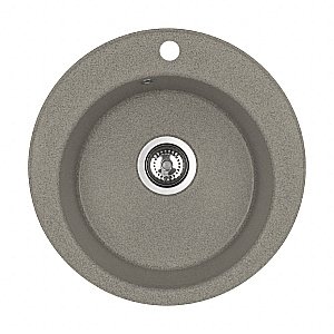 Кухонная мойка Акватон Шелли 50 1A734732SS250 серый шелк купить в интернет-магазине сантехники Sanbest