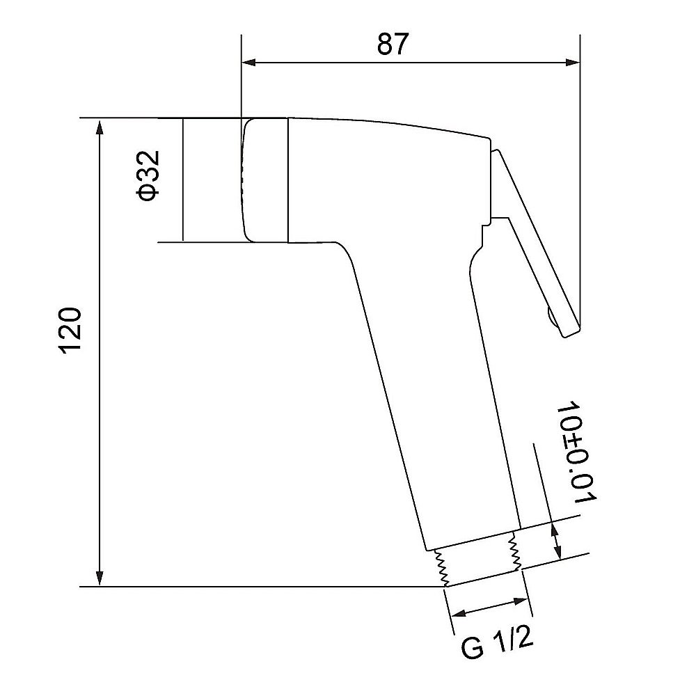 Гигиенический душ Timo SL-2053/03 купить в интернет-магазине сантехники Sanbest