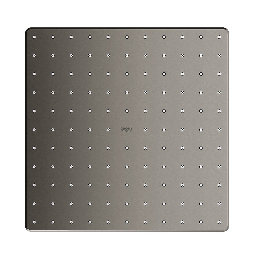 Верхний душ GROHE Rainshower Mono Cube 26564AL0 темный графит матовый купить в интернет-магазине сантехники Sanbest