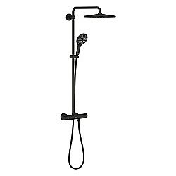 Душевая система Grohe Rainshower SmartActive 310 22119KF0 фантомный черный купить в интернет-магазине сантехники Sanbest