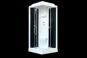 Душевая кабина Royal Bath RB90HP6-BT 90x90 профиль белый/стекло прозрачное купить в интернет-магазине Sanbest