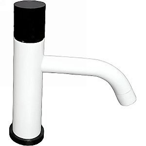 Смеситель для раковины Boheme Stick 121-WB бело-черный/ручка DIAMOND купить в интернет-магазине сантехники Sanbest