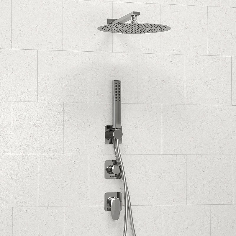 Душевая система WasserKRAFT Weida 3100 SET2828 хром купить в интернет-магазине сантехники Sanbest