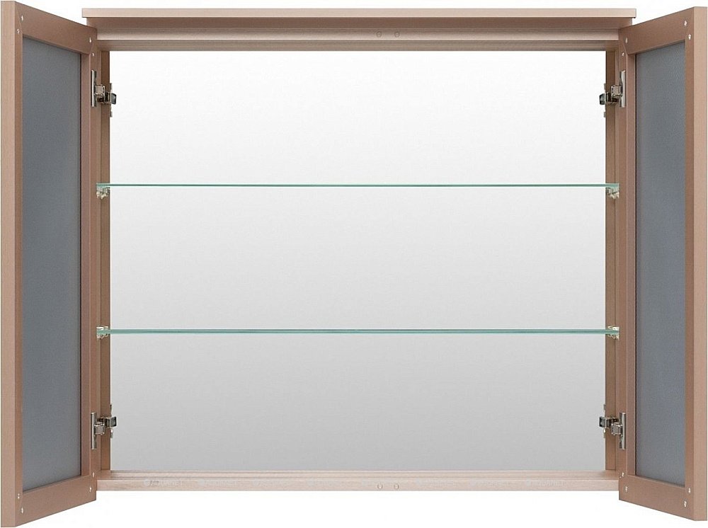 Зеркальный шкаф De Aqua Алюминиум 261767 90 медь купить в интернет-магазине сантехники Sanbest