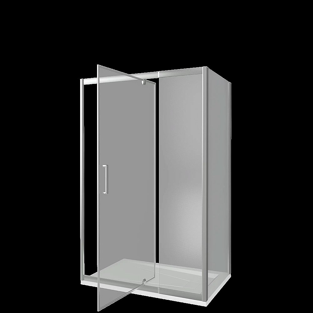 Душевой уголок Good door ORION WTW-PD+SP 110x80 прозрачный купить в интернет-магазине Sanbest