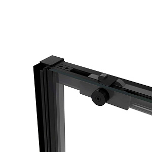 Душевая дверь Vincea Slim Soft VDS-1SS120CGB 120 профиль черный/стекло тонированное купить в интернет-магазине Sanbest