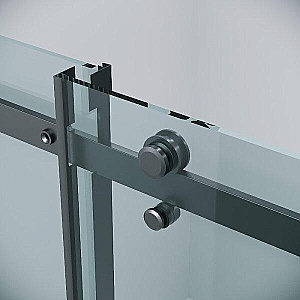 Душевой уголок Grossman Classic 140х80 120.K33.04.1480.21.00 стекло прозрачное/профиль черный матовый купить в интернет-магазине Sanbest