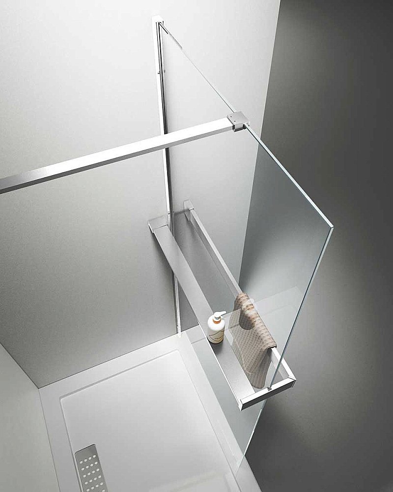 Душевое ограждение Vincea Walk-In HR 80 VSW-4HR800CL стекло прозрачное/профиль хром купить в интернет-магазине Sanbest