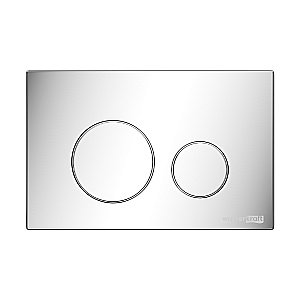 Инсталляция для унитаза WasserKraft Salm 27TLT.010.ME.WH.CH02 белая панель/кнопка хром купить в интернет-магазине сантехники Sanbest