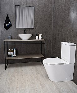 Раковина накладная Gid Esfera 42 N9102 51210 белая купить в интернет-магазине Sanbest