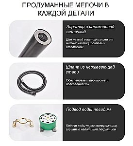 Смеситель для ванны Boch Mann SUV BM10906 хром купить в интернет-магазине сантехники Sanbest